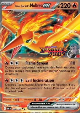 Image of Team Rocket's Moltres ex
